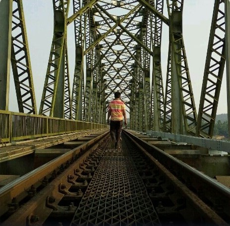 Konkan Railway Bridge at Diwr Island, Goa - Sightseeing in Goa