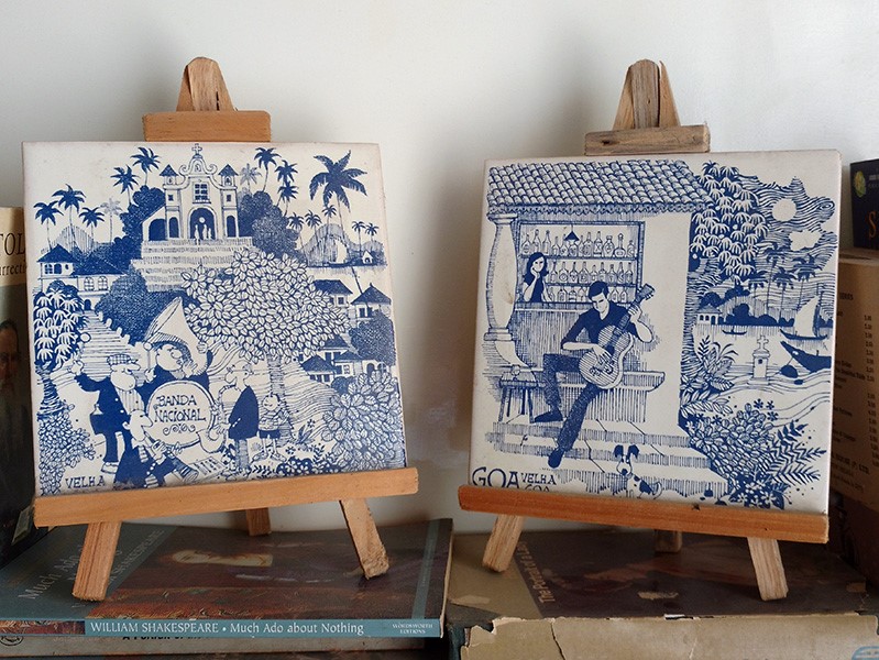 Azulejo Painted Tiles - What To Shop in Goa