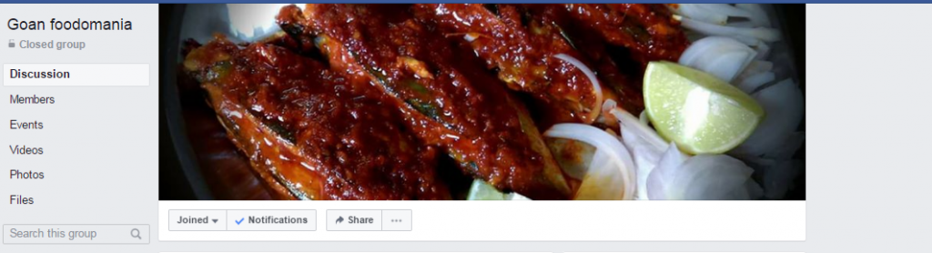 Goan  Food O Mania - Facebook Groups in Goa