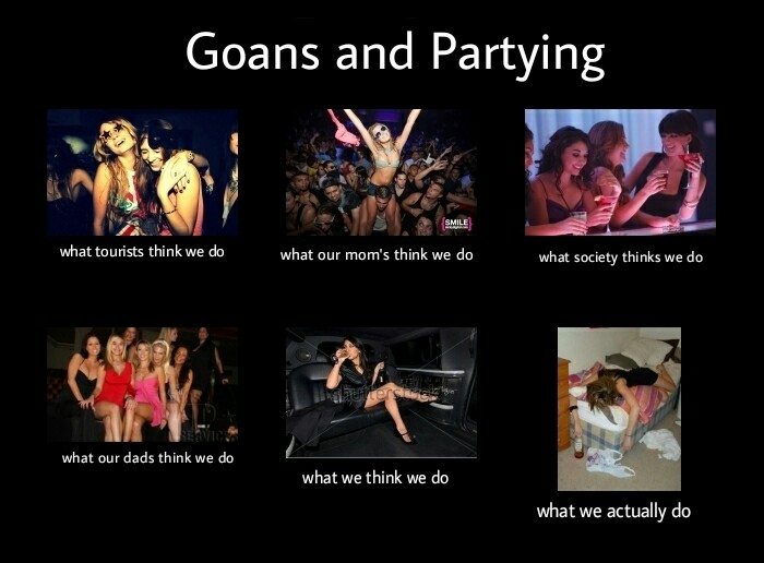 Goans and partying