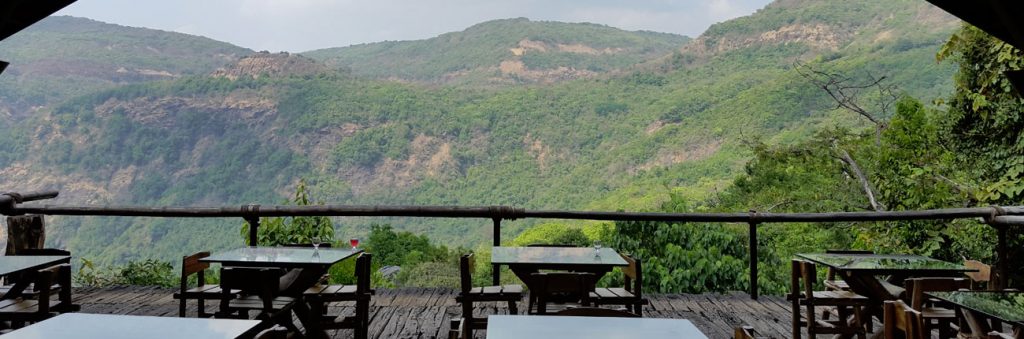 View from the Swapnagandha Nature Resort, Chorla , Goa 