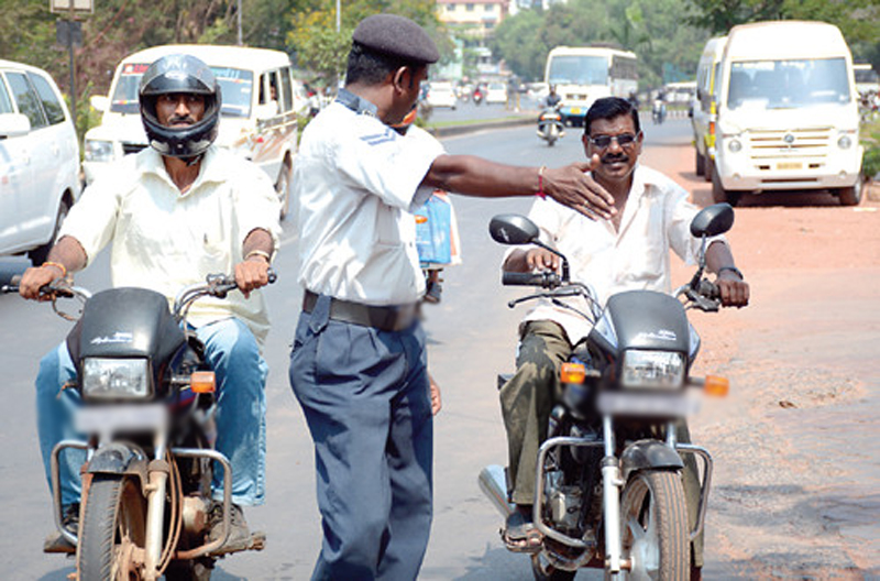 Goa traffic police