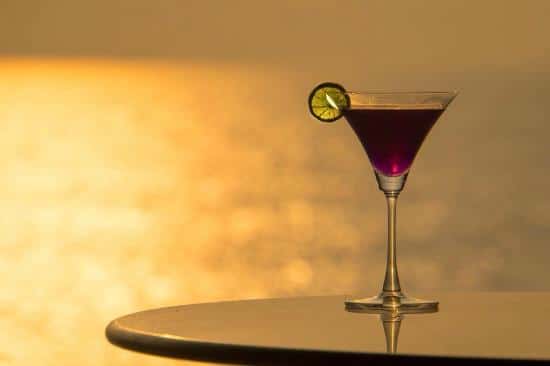 best martinis in Goa - purple martini - best cocktails in goa - best drinks in north goa - goan bevrages - bes pubs in Goa